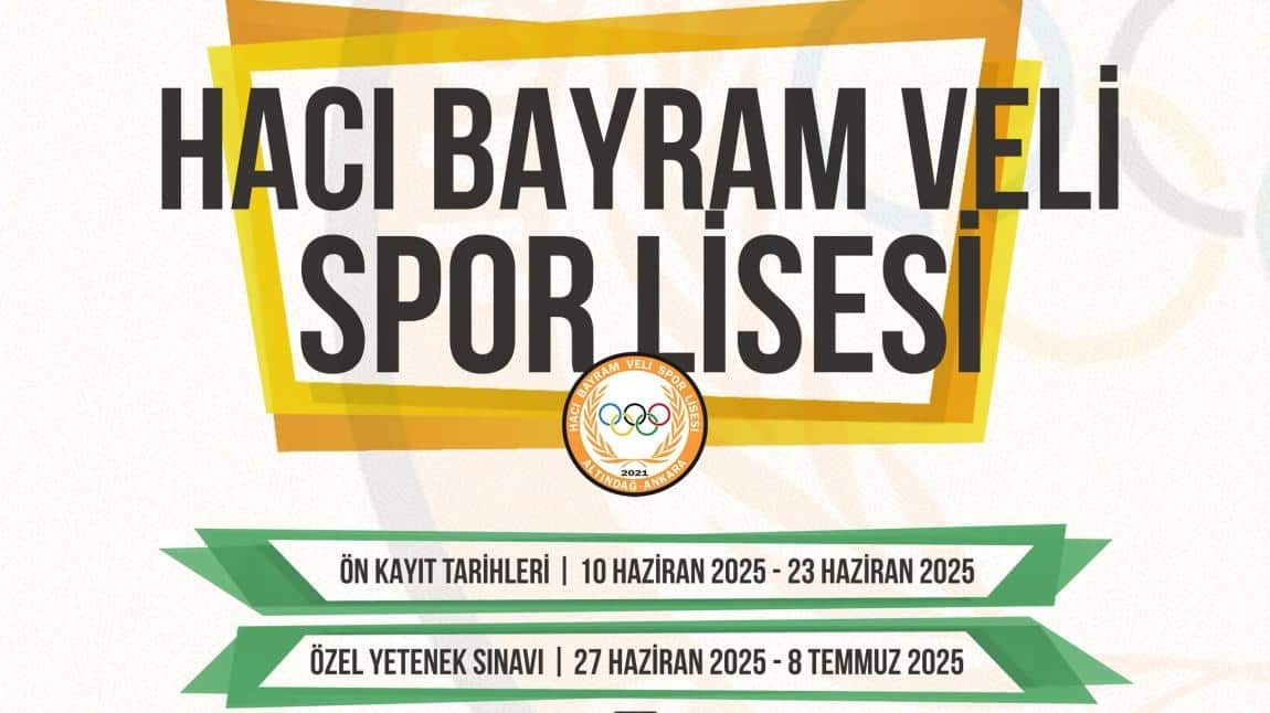 2025/2026 Eğitim Öğretim Yılı İçin Lisemize Yetenek Sınav Başvuruları Başlamıştır.